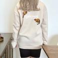 Raccoon Whisperer Oversized Sweatshirt - Cozy Raccoon Lover Gift Sand