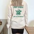 Sarcastic Raccoon Cowboy | Comfy Half-Zip Oversized Sweatshirt Sand