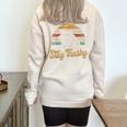 Stay Trashy Meme Sweatshirt - Fun Opossum & Raccoon Design Sand
