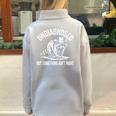 Cowboy Raccoon Oversized Sweatshirt - Undiagnosed Humor Grey