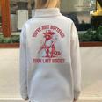 Funny Cowboy Raccoon Half Zip Sweatshirt | Quirky Oversized Style Grey