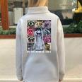 In My Feral Era Raccoon Meme Oversized Half-Zip Sweatshirt | Unisex Grey