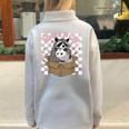 Possum Racoon Adopt A Cat Team Trash Opossums Raccoons Small Half Zip Oversized Sweatshirt Grey