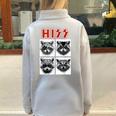 Raccoon Band Oversized Half-Zip Sweatshirt - Unisex & Kids Grey