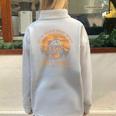 Raccoon Hiking Society Vintage Sweatshirt – Half Zip & Oversized Grey