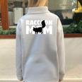 Raccoon Lover Oversized Sweatshirt - Cute Animal Tee for Moms Grey