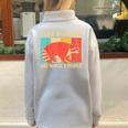 Raccoon Lover Unisex Oversized Sweatshirt - Cozy Comfort for Introverts Grey