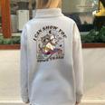 Raccoon Possum Sweatshirt - Half Zip Oversized Unisex - Whimsical Wear Grey