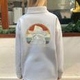 Raccoon Trash Panda Half-Zip Oversized Sweatshirt | Fun Unisex Apparel Grey