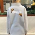 Raccoon Whisperer Oversized Sweatshirt - Cozy Raccoon Lover Gift Grey
