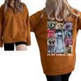 In My Feral Era Raccoon Meme Oversized Half-Zip Sweatshirt | Unisex Brown