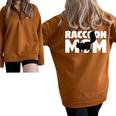 Raccoon Lover Oversized Sweatshirt - Cute Animal Tee for Moms Brown