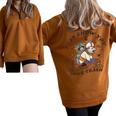 Raccoon Possum Sweatshirt - Half Zip Oversized Unisex - Whimsical Wear Brown