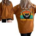 Raccoon Spirit Animal Sweatshirt | Cozy Half Zip | Oversized Style Brown