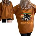 Save the Trash Pandas Raccoon T-Shirt - Cute Animal Wildlife Tee Brown