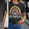 100Th Day Of First Grade 100 Days Of 1St Grade Cool Rainbow T-Shirt Gifts for Her