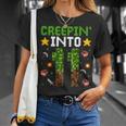 11Th Birthday Gamer Pixel Creepin’ Into 11 Video Game Party T-Shirt Gifts for Her