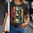 20S Birthday Gamer Gaming 20Th Birthday T-Shirt Geschenke für Sie