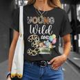 3Rd Birthday Toddler Young Wild Three 3 Year Old Safari Zoo T-Shirt Gifts for Her