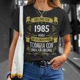 40 Cumpleaños Hombre 40 Años Hecho En 1985 Regalos Camiseta unisex Regalos para ella
