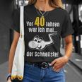 40Th Birthday Man Woman 40 Years 1984 Decorative T-Shirt Geschenke für Sie