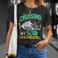50th Birthday Cruise Trip Vacation Birthday Cruise Tank Top T-Shirt Gifts for Her