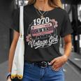55 Años Intage 1970 Cumpleaños 55 Retro 1970 Camiseta unisex Regalos para ella