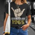 56Th Birthday Ladies 1965 Man Woman 56 Years T-Shirt Geschenke für Sie