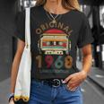 57Th Birthday Original Womenintage 1968 T-Shirt Geschenke für Sie