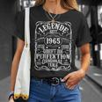 60Th Birthday Man Woman 60 Years 1965 Decorative T-Shirt Geschenke für Sie