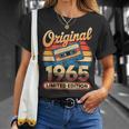 60Th Birthday Man Woman 60 Years Decoration 1965 T-Shirt Geschenke für Sie