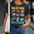 80S Retro Party Fancy Dress Cassette I Love The 90S T-Shirt Geschenke für Sie