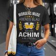 Achim Name Idea Birthday Saying T-Shirt Geschenke für Sie