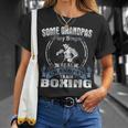 Algunos Abuelos Jugar Bingo Real Grandpas Jugar Boxeo Camiseta unisex Regalos para ella