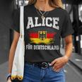 Alice For Germany T-Shirt Geschenke für Sie