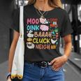 Animaux De La Ferme Sons Oink Baa Neigh Cluck Moo Toddler Farmer T-Shirt Cadeaux pour elle