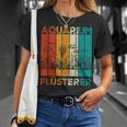 Aquarian Aquaristik Aquarium Whispererintage Retro T-Shirt Geschenke für Sie