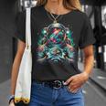 Astronaut Planets Astronaut Science Space Cosmic Earth Day T-Shirt Gifts for Her