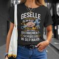 Azubi Ausbildung Bestandene Gesellenprüfung Geselle 2025 T-Shirt Geschenke für Sie