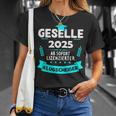 Azubi Prüfung Bestanden Gesellenprüfung Geselle 2025 T-Shirt Geschenke für Sie