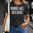 Babbel Net Des Geht Hessian T-Shirt Geschenke für Sie