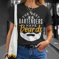 Bartender For Bartenders With Beards T-Shirt Geschenke für Sie