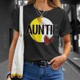 Baseball Softball Auntie Proud Softball Baseball Aunt T-Shirt Gifts for Her