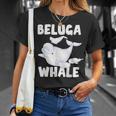 Beluga Whale Ocean Animal Lover Sea Animal Mammal Beluga T-Shirt Geschenke für Sie