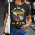 Best Cat Dad Ever With Siamese Cat Cute T-Shirt Gifts for Her
