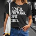 Best Husband Since 2023 1 Wedding Anniversary 1 Year T-Shirt Geschenke für Sie