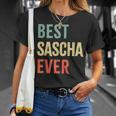 Best Sascha Ever First Name T-Shirt Geschenke für Sie