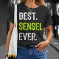 Best Sensei Ever Martial Arts Teacher T-Shirt Geschenke für Sie