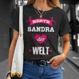 Beste Sandra Der Welt T-Shirt Geschenke für Sie