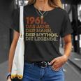 Birthday intage 1961 Man Myth Legend T-Shirt Geschenke für Sie